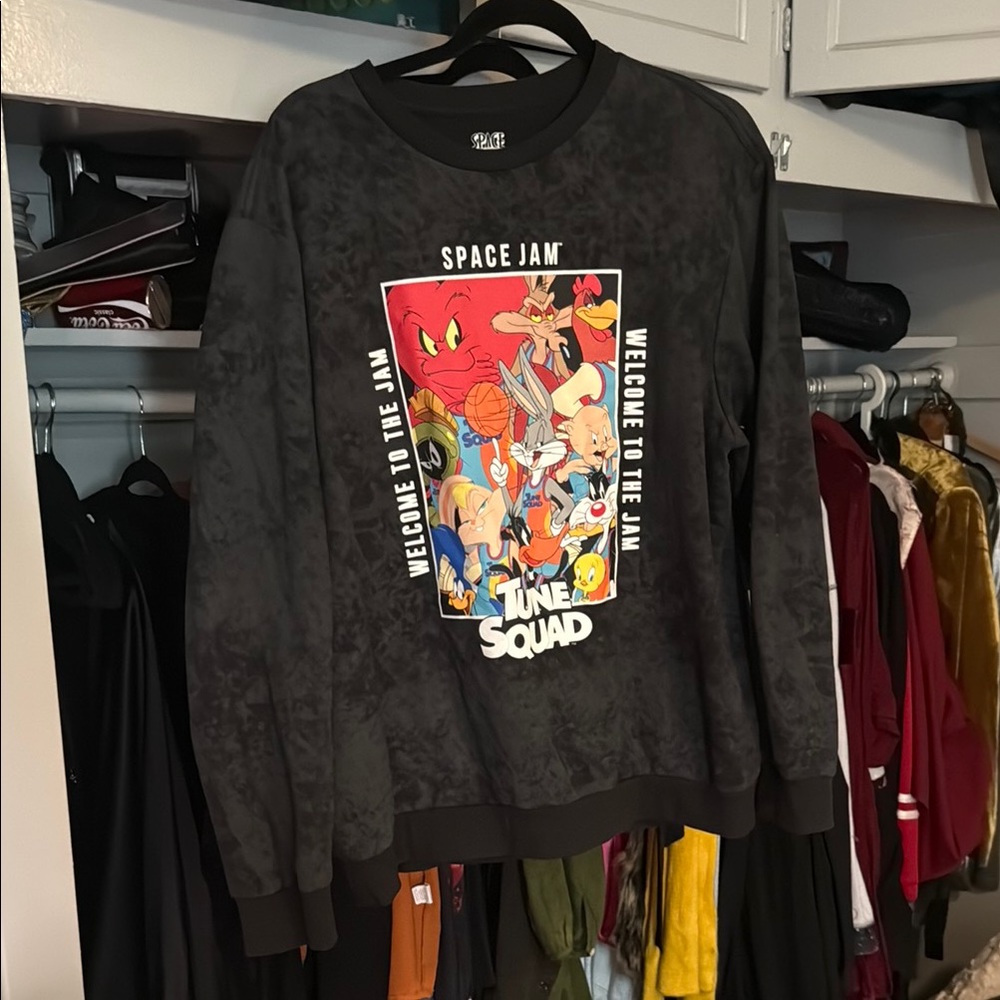 Tune Squad Black Sweater